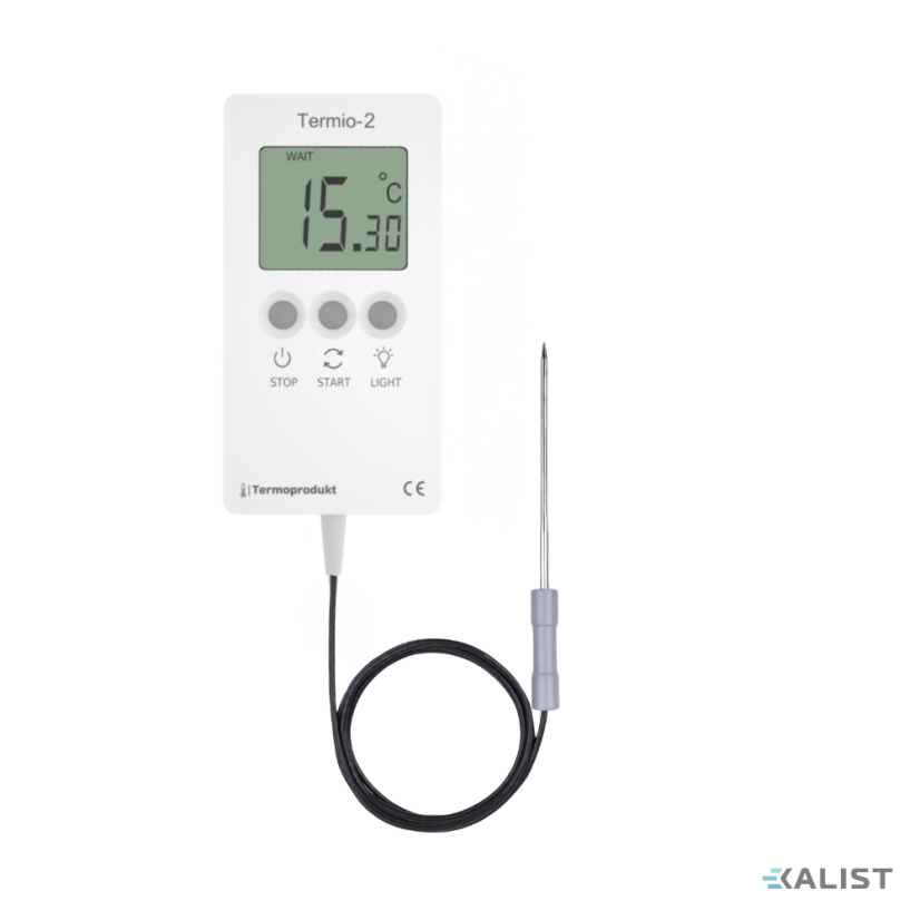 Teploměr datalogger s externí sondou Termio-2-BETA-ST-11-FEP