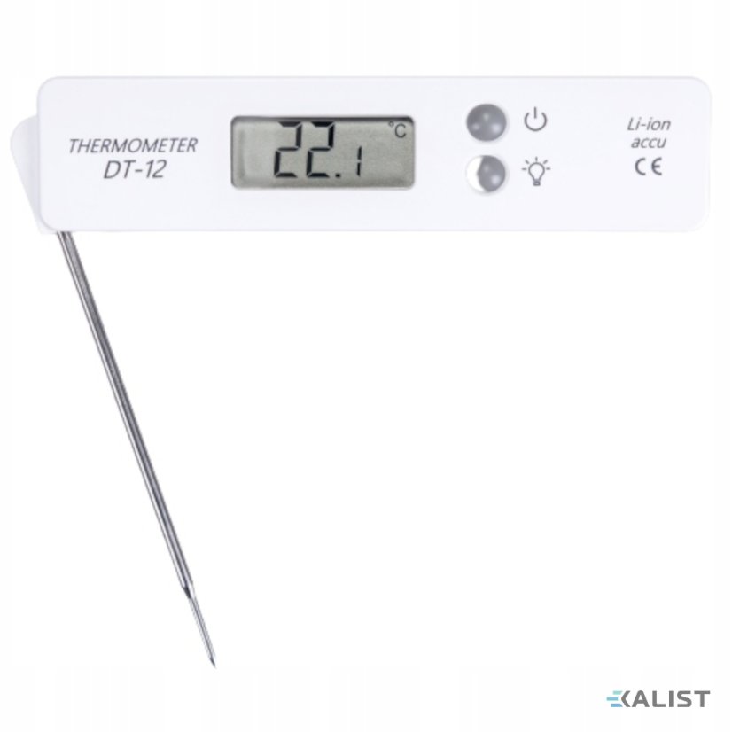 Skladací ihlový teplomer DT-12 HACCP