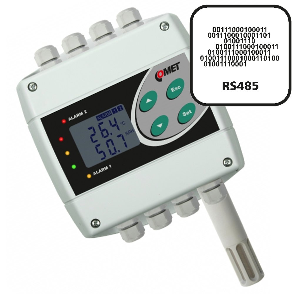 Sensors with RS485 output - Comet
