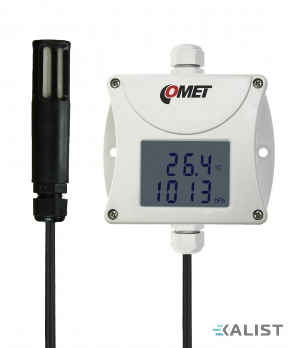 Snímač teploty, vlhkosti a atmosférického tlaku Comet T7311 s výstupem RS232