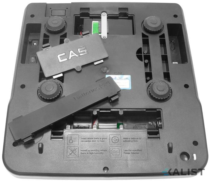 Oficiálne certifikovaný CAS PR-2 v komerčnom meradle - Vážení v dvoch rozsahoch: 3 kg / 6 kg