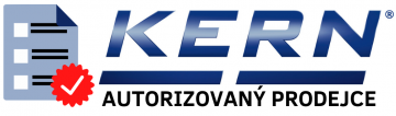 KERN - napájení - 2x 1,5V AA (součást balení)