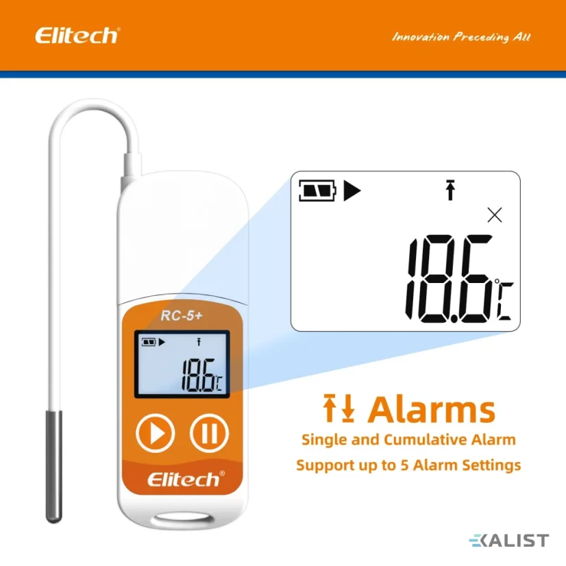 Datalogger teploty Elitech RC-5-TE