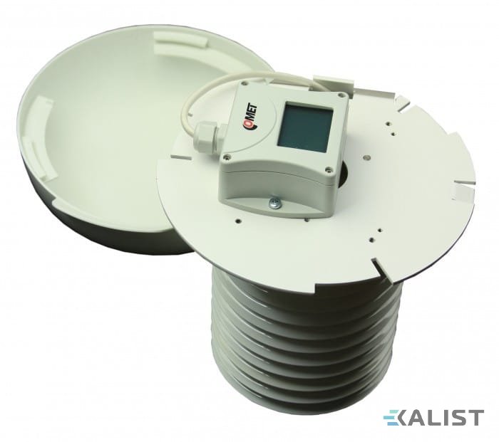 Web Sensor Comet T7613D PoE teploty, vlhkosti a tlaku s výstupem na Ethernet