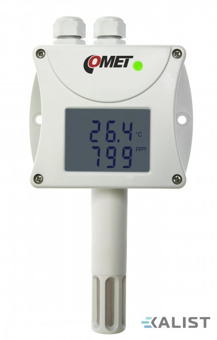 Snímač teploty, vlhkosti a CO2 Comet T6440 s výstupem RS485 Snímač teploty, vlhkosti a CO2 Comet T6440 s výstupem RS485