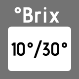 Kalibrace 10/30 °Brix