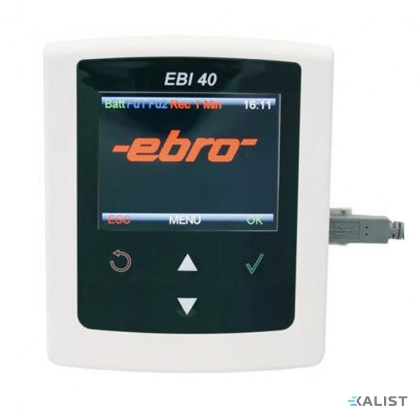 Datalogger teploty Ebro EBI 40 TC-01