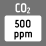 Kalibrácia CO2 - 500 ppm