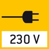 CONNECTION TO SOCKET - 230V 50Hz