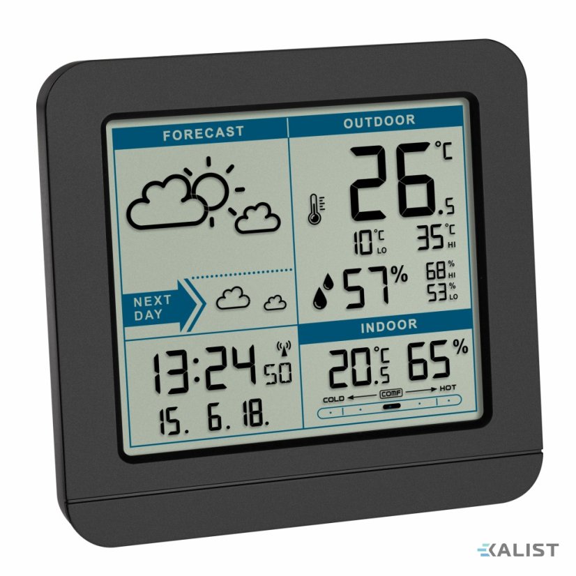 Bezdrôtová meteostanica TFA 35.1152.01 SKY - čierna