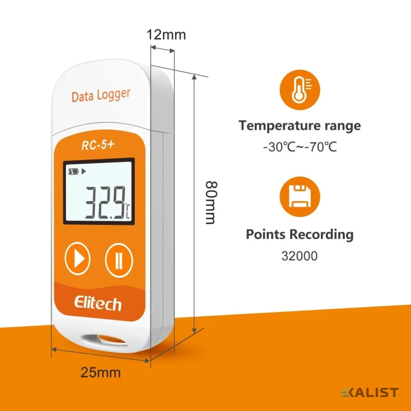 Datalogger teploty Elitech RC-5+