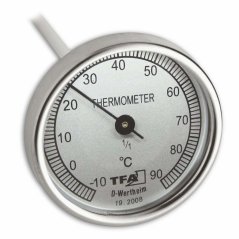 Teplomer TFA 19.2008 na meranie teploty pôdy alebo kompostu
