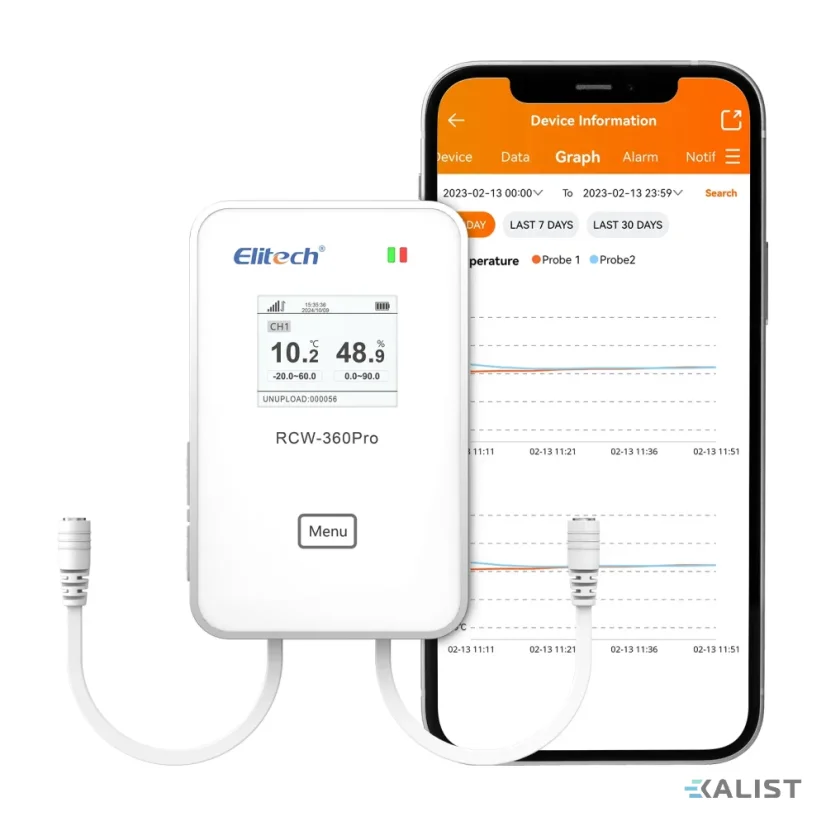 WiFi thermometer Elitech RCW-360Pro