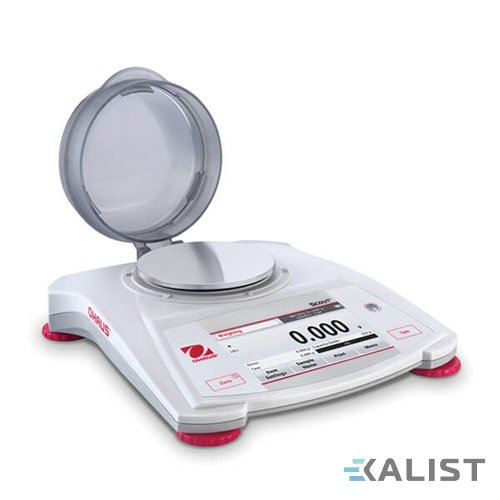Laboratórny váha OHAUS Scout STX - Maximálna váživosť: 120 g, Rozlíšenie - hmotnosť (dielik): 0,001 g, Rozmery vážiacej plochy: Ø 93 mm