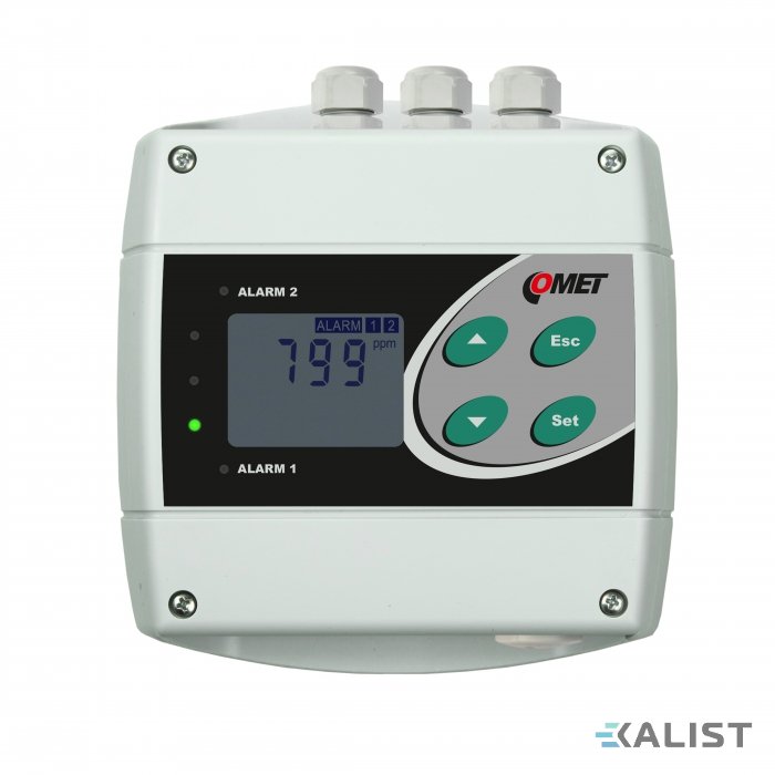 Detektor CO2 Comet H5024 s reléovým výstupom