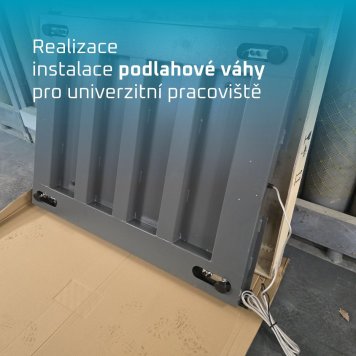 Implementation of the installation of the Kern floor scale | Kalist