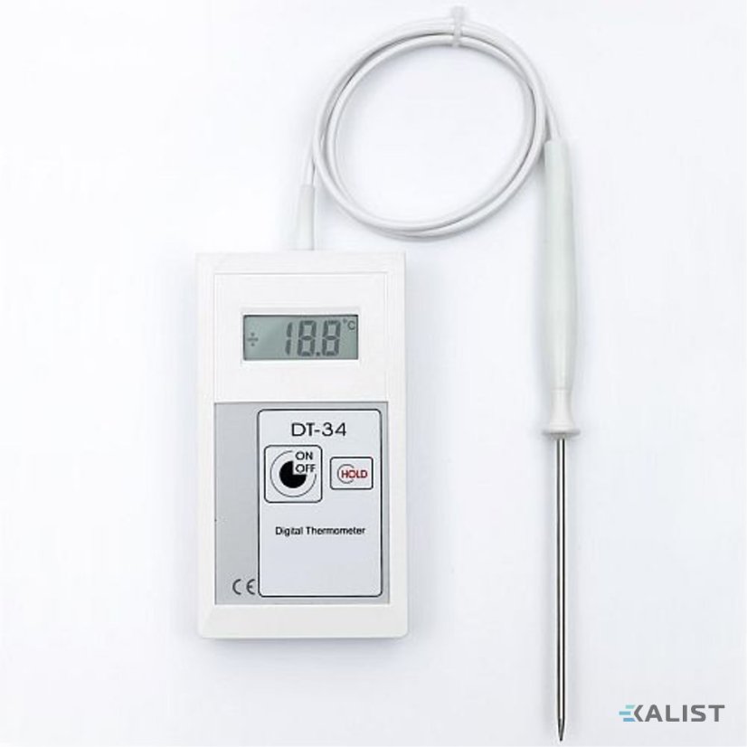 Kontrolný digitálny teplomer DT-34 HACCP Termoprodukt