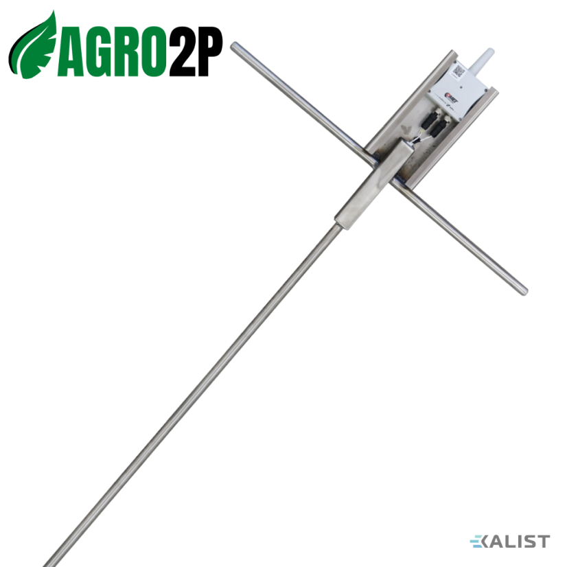 Bezdrátový vpichový teploměr AGRO2P - 2 metry
