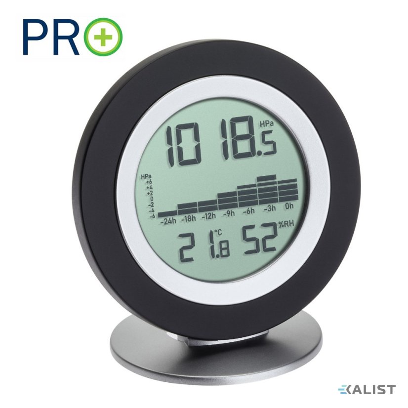 Digitálny teplomer, vlhkomer a barometer TFA 35.1154.01 COSY BARO WeatherHub
