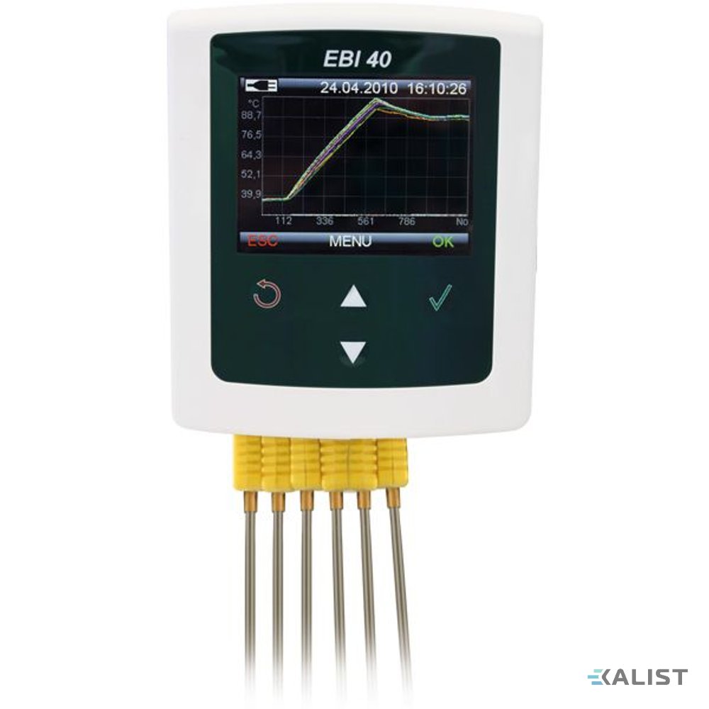 Datalogger teploty Ebro EBI 40 TC01 KALIST AKL s.r.o.