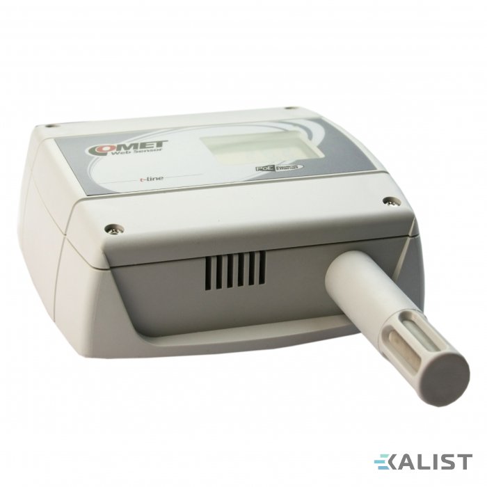 Teploměr, vlhkoměr a detektor CO2 Comet T6640 PoE  s výstupem na ethernet