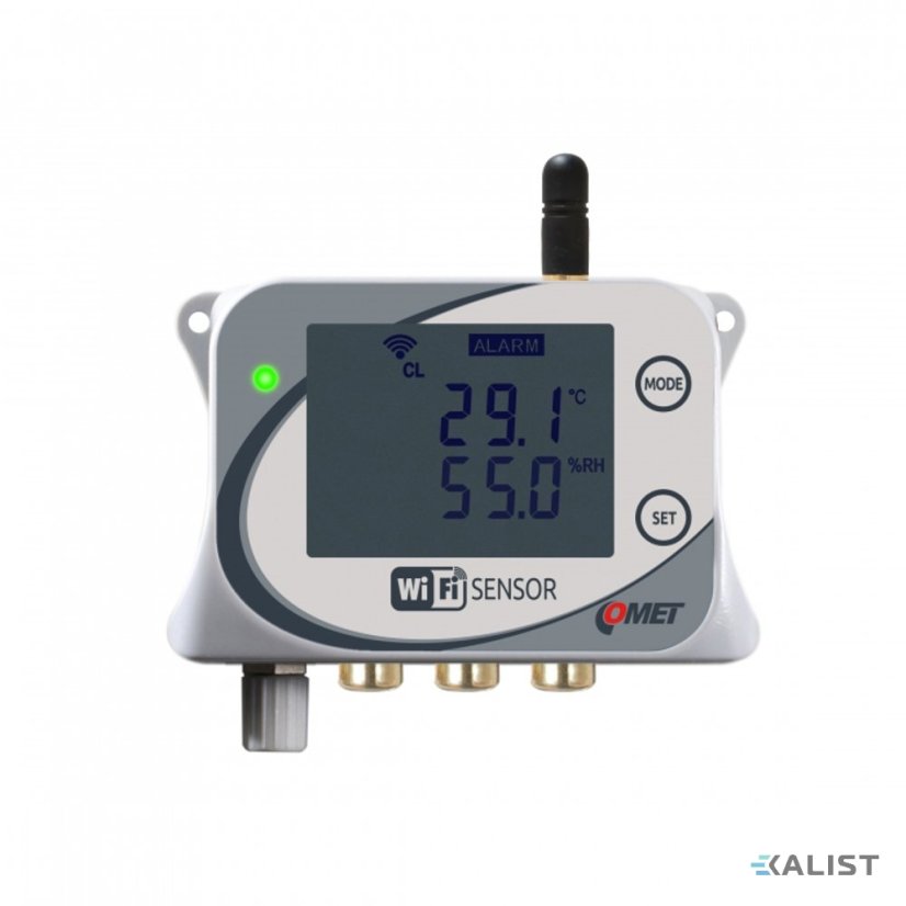 WiFi snímač teploty a relativní vlhkosti Comet W3745