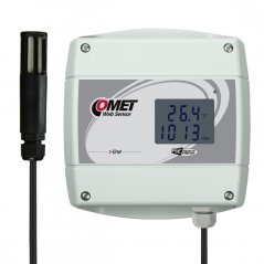 Webový senzor Comet T7611 PoE teploty, vlhkosti a tlaku s výstupom Ethernet