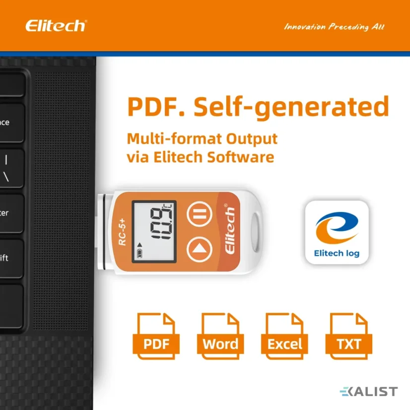 Datalogger teploty Elitech RC-5-TE