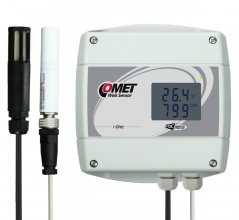 Webový senzor Comet T6641 PoE teploty, vlhkosti a CO2 s výstupom Ethernet