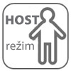 HOST - Režim HOST je určen pro měření náhodného/jiného uživatele (hosta).