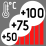 Vpichové teploměry +50°C/+75°C/+100°C
