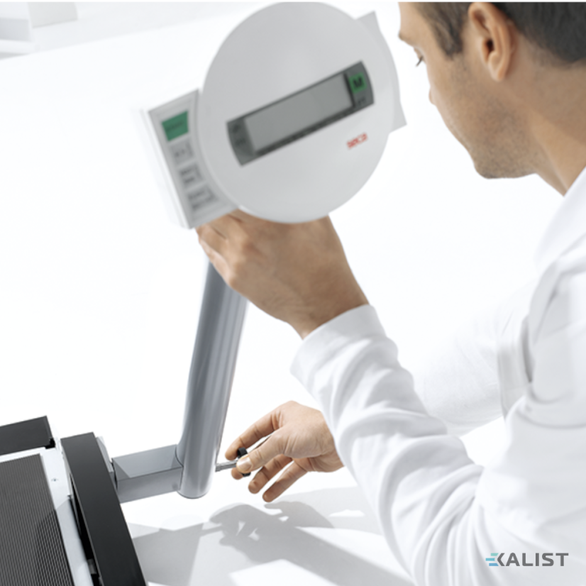 Lekárska plošinová váha Seca 665 pre invalidný vozík