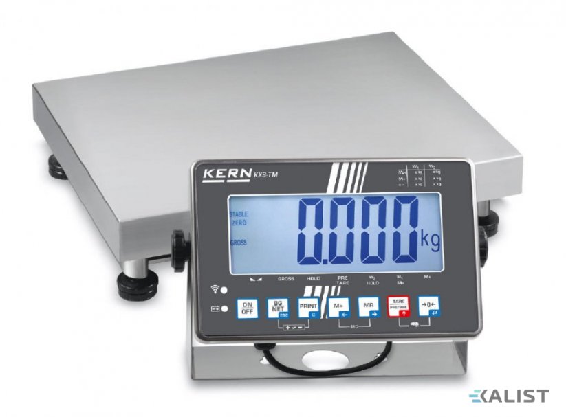 Nerezová plošinová váha Kern SXS do 30 kg