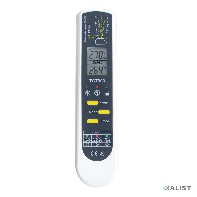 Infračervený a vpichový digitální teploměr TFA 31.1119.K DUALTEMP PRO
