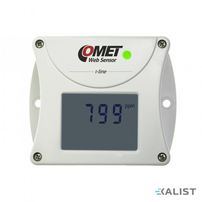 Web Sensor Comet T5540 snímač CO2 s výstupem na Ethernet
