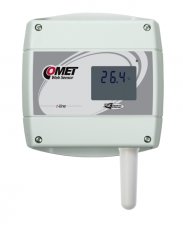 Webový senzor Comet T0610 PoE teplotný senzor s výstupom Ethernet