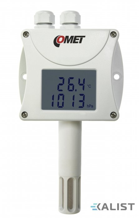 Snímač teploty, vlhkosti a tlaku Comet T7410 s výstupem RS485