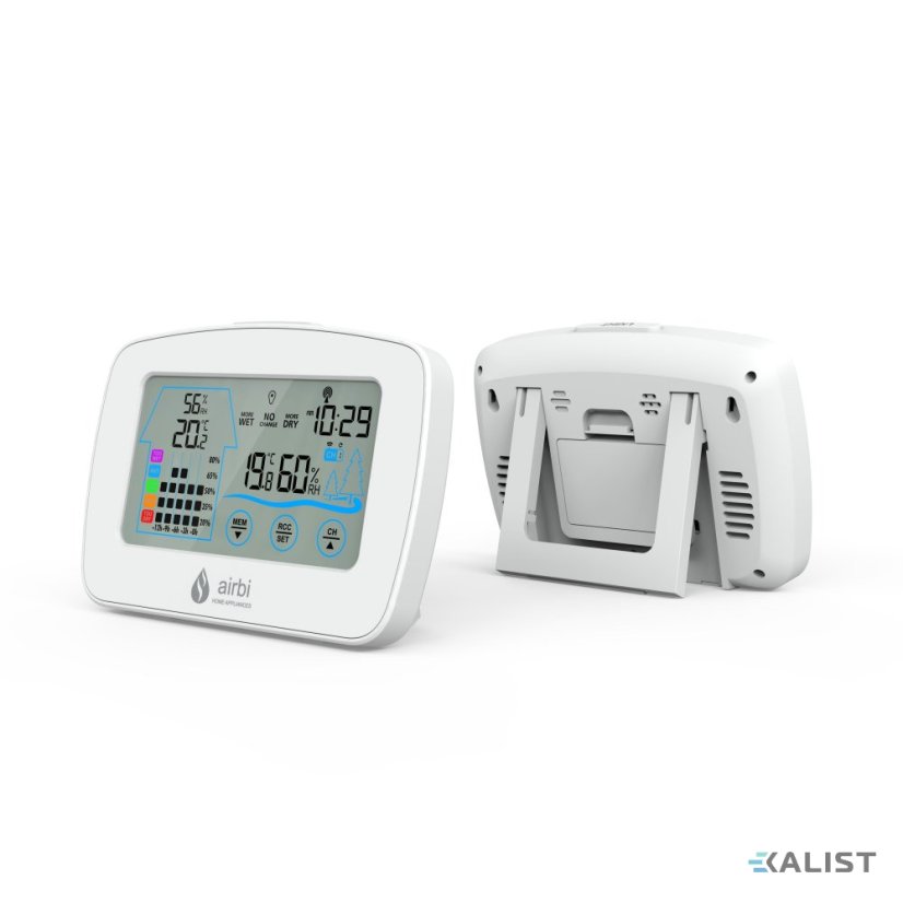 Airbi CONTROL - bezdrôtový teplomer s vlhkomerom