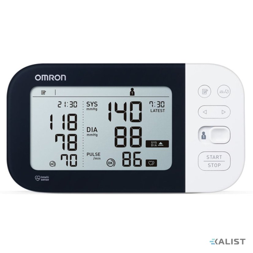 Tonometr OMRON M7 Intelli IT s AFib úředně ověřený