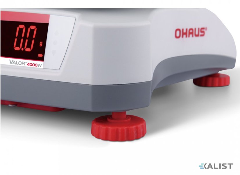 Mostíková gastro váha OHAUS VALOR™ 4000 plastová overiteľná