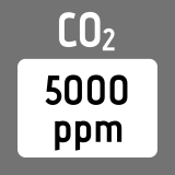 CO2 calibration - 5000 ppm