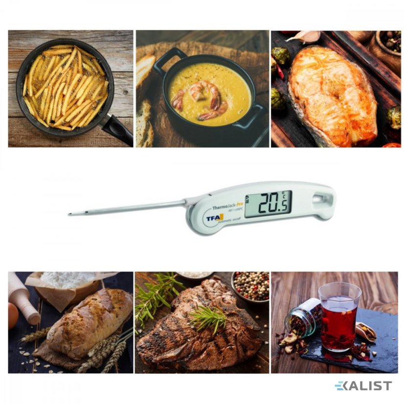 Teploměr TFA 30.1050 s vpichovací sondou a HACCP