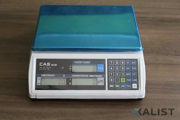 Zapůjčení počítací váhy CAS - Maximální váživost: 6 kg