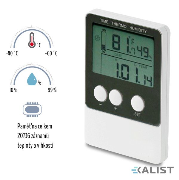 Datalogger pro měření teploty a vlhkosti T113A