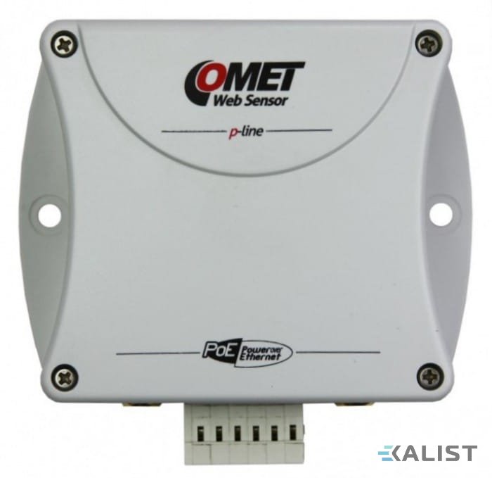 Web Sensor Comet P8652 PoE dvoukanálový snímač s binárními vstupy