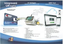 Datalogger Comet U5841 s 3 napäťovými vstupmi 0-10V a 1 binárnym vstupom
