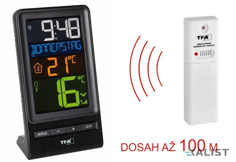 Bezdrôtový teplomer TFA 30.3064.01 SPIRA