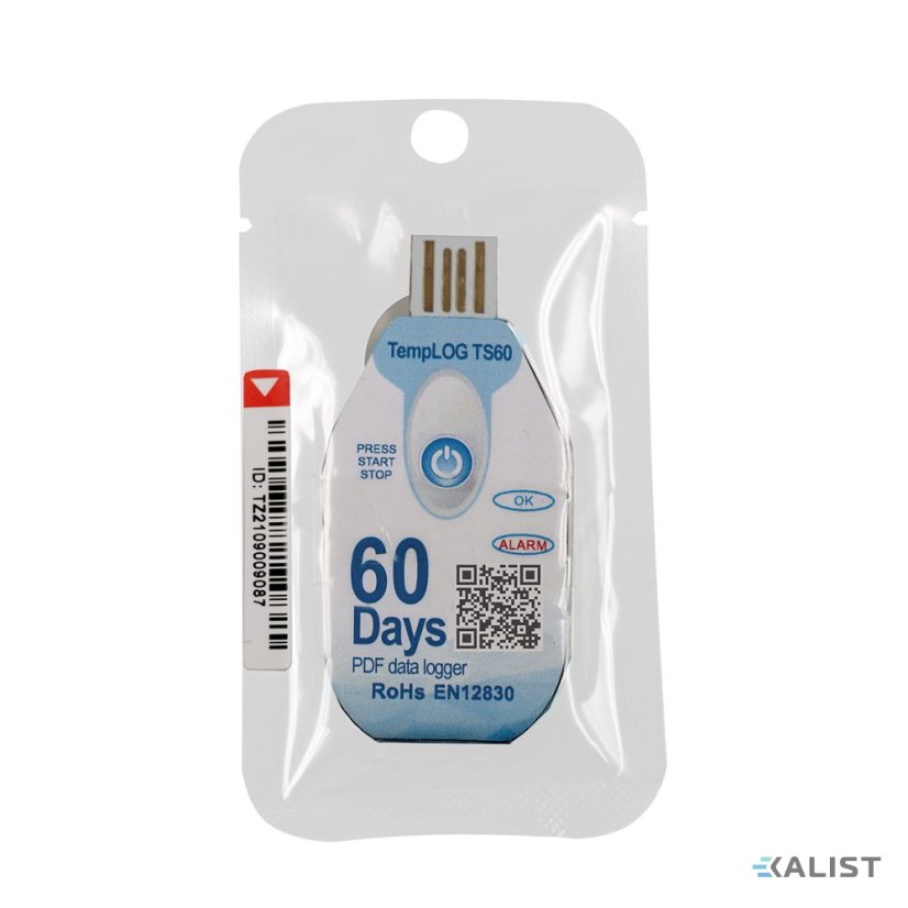 Disposable temperature data logger TempLOG TS60