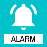 ALARM - signalizácia pri prekročení nastavenej hodnoty