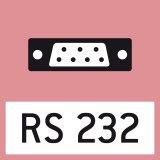RS-232 - connector for connecting a printer or PC